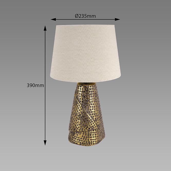 Svitidlo Magda E27 Gold / Beige 03963 LB1