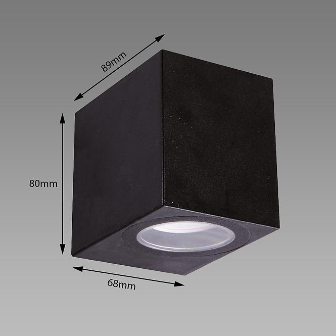 Svitidlo Gamp GU10 D Black 04018 K1