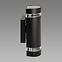 Zidna svjetiljka BRUNO 2XGU10 C black 04005 K1,3