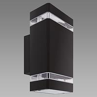 Zidna svjetiljka BRUNO 2XGU10 D black 04007 K2