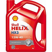 SHELL HELIX HX3 15W-40 4L