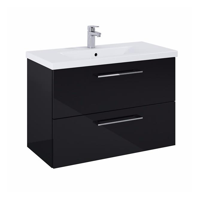 SET Boa Vista 80 2 ladice, crni