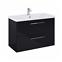 SET Boa Vista 80 2 ladice, crni