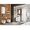 Visoki ormar BOA VISTA 30 2 vrata, bijeli,4