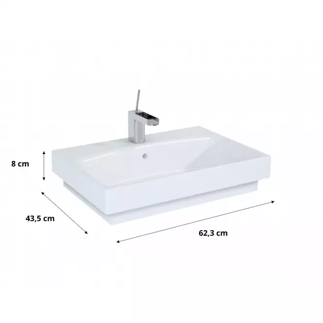 Umivaonik Cetina 60 bijela