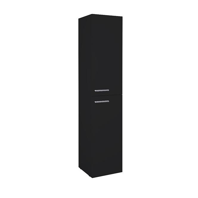Visoki ormar ROYAL 35 2 vrata, crni mat