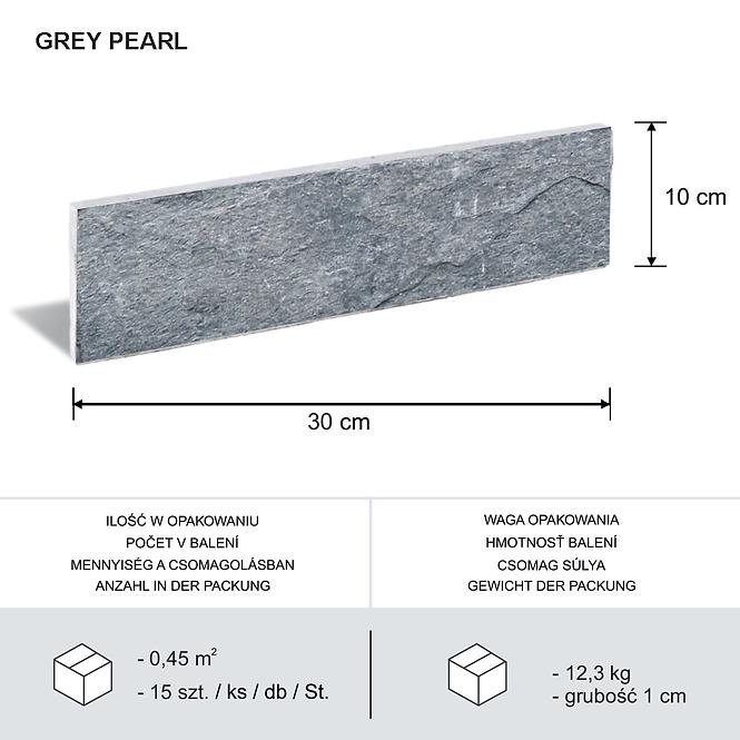 Prirodni kamen Siva Biserna pak=0,45m2