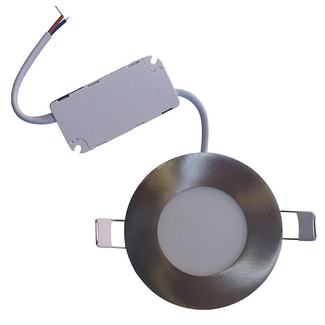 Panel Led Circle 12W 4200K okrugli krom