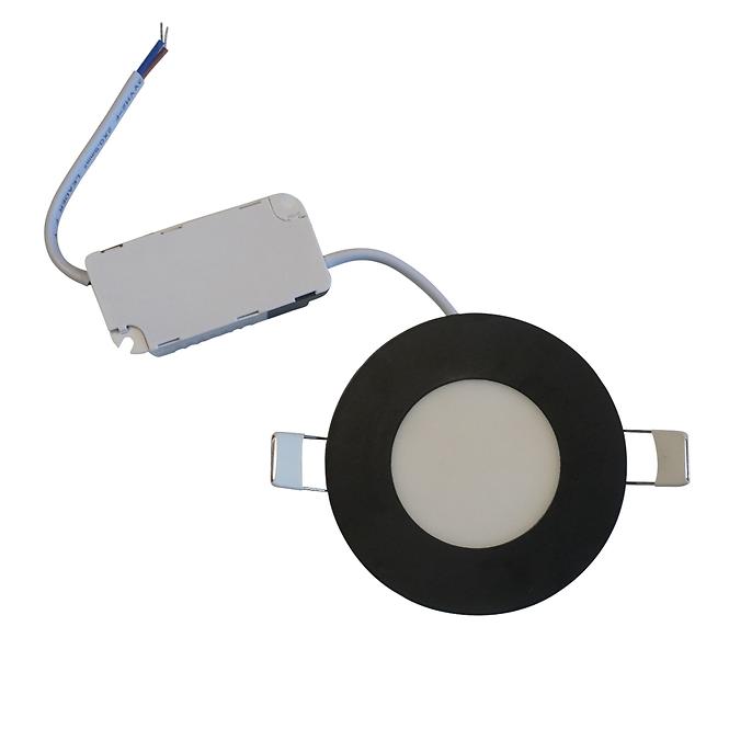 Panel Led Circle 18W 4200K okrugli crni