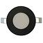 Panel Led Circle 3W 4200K okrugli crni,2