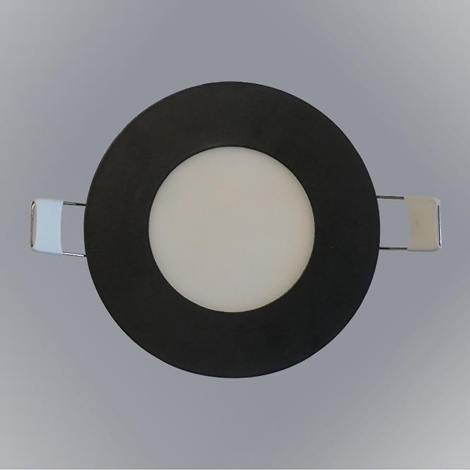 Panel Led Circle 9W 4200K okrugli crni