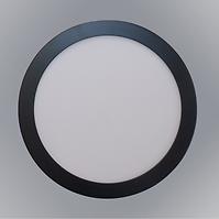 Panel Led Ring 6W 4200K okrugli crni