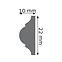 ZIDNA ŠINA LPC-03 - 101 BIJELA PROSTIRKA 2.44M,2
