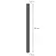 STUP 50X50 ZN+RAL 9005,3