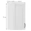 Stilo kuhinjski element 1 vrata 40x31x72 bijeli,2