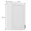 Stilo kuhinjski element 1 vrata 60x31x90 bijeli,2