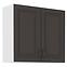 Stilo kuhinjski element 2 vrata 80x31x72 bijelo/tamno sivi