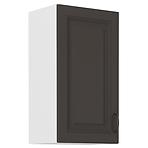 Stilo kuhinjski element 1 vrata 40x31x72 bijelo/tamno sivi