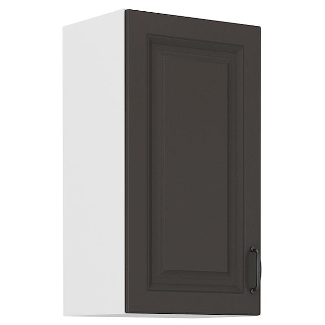 Stilo kuhinjski element 1 vrata 40x31x72 bijelo/tamno sivi