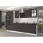Stilo kuhinjski element 1 vrata 40x31x72 bijelo/tamno sivi,5