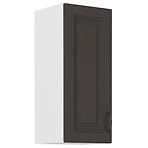 Stilo kuhinjski element 1 vrata 30x31x72 bijelo/tamno sivi