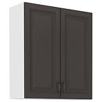 Stilo kuhinjski element 2 vrata 80x31x90 bijelo/tamno sivi
