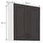 Stilo kuhinjski element 2 vrata 80x31x90 bijelo/tamno sivi,2