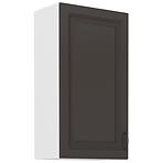 Stilo kuhinjski element 1 vrata 50x31x90 bijelo/tamno sivi