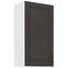 Stilo kuhinjski element 1 vrata 50x31x90 bijelo/tamno sivi