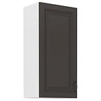 Stilo kuhinjski element 1 vrata 45x31x90 bijelo/tamno sivi
