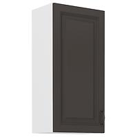 Stilo kuhinjski element 1 vrata 45x31x90 bijelo/tamno sivi