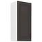Stilo kuhinjski element 1 vrata 40x31x90 bijelo/tamno sivi
