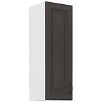 Stilo kuhinjski element 1 vrata 30x31x90 bijelo/tamno sivi