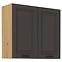 Stilo kuhinjski element 2 vrata 80x31x72 natur (artisan hrast)/tamno sivi
