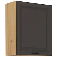 Stilo kuhinjski element 1 vrata 60x31x72 natur (artisan hrast)/tamno sivi