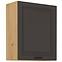 Stilo kuhinjski element 1 vrata 60x31x72 natur (artisan hrast)/tamno sivi