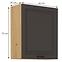 Stilo kuhinjski element 1 vrata 60x31x72 natur (artisan hrast)/tamno sivi,2