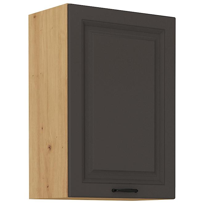 Stilo kuhinjski element 1 vrata 50x31x72 natur (artisan hrast)/tamno sivi