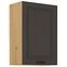 Stilo kuhinjski element 1 vrata 50x31x72 natur (artisan hrast)/tamno sivi