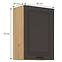 Stilo kuhinjski element 1 vrata 50x31x72 natur (artisan hrast)/tamno sivi,2