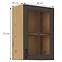 Stilo kuhinjski element 1 vrata 40x31x72 natur (artisan hrast)/tamno sivi,2