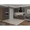 Stilo kuhinjski element 2 vrata 80x31x90 natur (artisan hrast)/tamno sivi,8