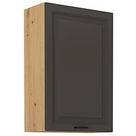 Stilo kuhinjski element 1 vrata 60x31x90 natur (artisan hrast)/tamno sivi