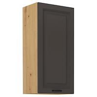 Stilo kuhinjski element 1 vrata 45x31x90 natur (artisan hrast)/tamno sivi