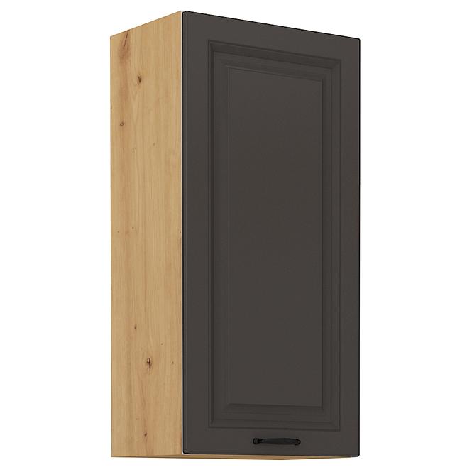 Stilo kuhinjski element 1 vrata 45x31x90 natur (artisan hrast)/tamno sivi