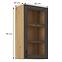Stilo kuhinjski element 1 vrata 40x31x90 natur (artisan hrast)/tamno sivi,2