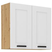 Luna kuhinjsii element 2 vrata 80x31x72 natur (artisan hrast)/bijela