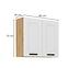 Luna kuhinjsii element 2 vrata 80x31x72 natur (artisan hrast)/bijela,2