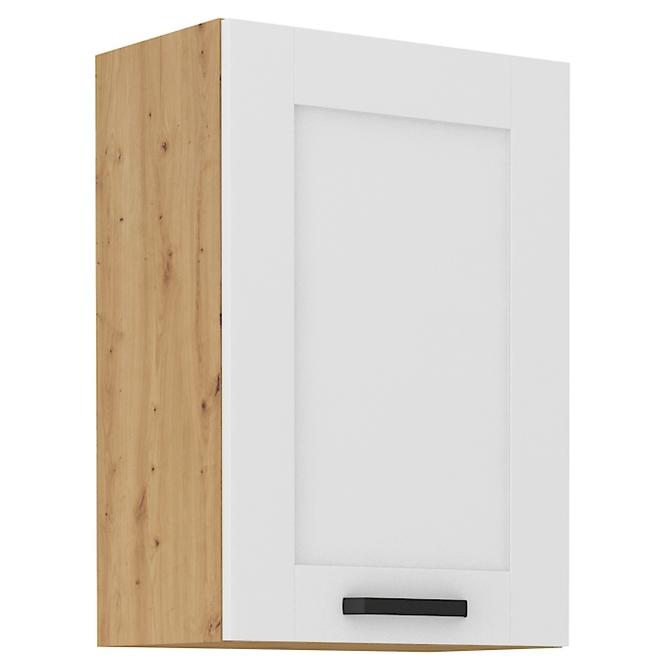 Luna kuhinjski element 1 vrata 50x31x72 natur (artisan hrast)/bijela