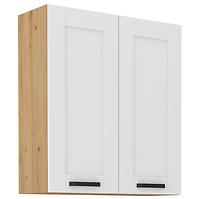 Luna kuhinjski element 2 vrata 80x31x90 natur (artisan hrast)/bijela